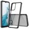 Mobigear Crystal Samsung Galaxy A23 Funda Plástico rígido Carcasa - Transparente / Negro