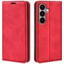 Mobigear Retro Slim Samsung Galaxy S26 Lompakkokotelo + Setelitasku - Punainen
