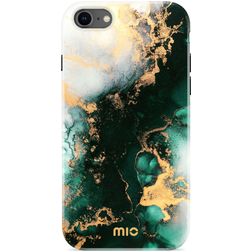 MIO iPhone 8 MagSafe Hardcase Back cover - Green Marble