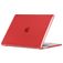 Mobigear Crystal Case MacBook Air 13 Inch (2022-2026) Hardshell MacBook Case - Red - Model A2681 / A3113 / A3240 / A3449