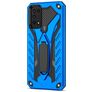 Mobigear Armor Stand Samsung Galaxy A03s Fodral Hårdplast Skal Stötsäkert med ställ - Blå
