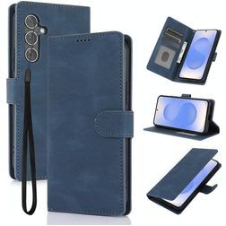 Mobigear Wallet Samsung Galaxy S26 Plus Plånboksfodral med sedelfack - Blå
