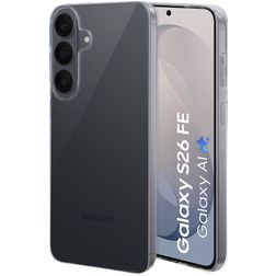Mobiparts Classic Gennemsigtig Samsung Galaxy S26 FE Fleksibel TPU Bagsidecover - Gennemsigtig