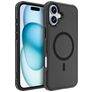 Mobigear Traveller iPhone 16 Plus MagSafe Hardcase Etui plecki Wstrząsoodporne - Czarny