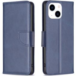Mobigear Excellent iPhone 15 Funda tipo libro Cartera - Azul