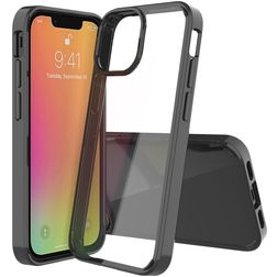 Mobigear Crystal iPhone 13 Mini Tvrdý plast Zadní kryt - Černá