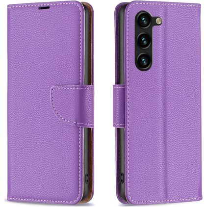 Mobigear Excellent Samsung Galaxy S23 Plus Wallet case - Purple