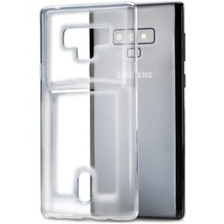 Xccess Card Trasparente Samsung Galaxy Note 9 TPU flessibile Back cover con portacarte - Trasparente
