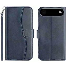 Mobigear S Line iPhone Air Plånboksfodral med sedelfack - Marinblå