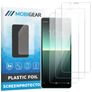 Mobigear Sony Xperia 10 II Skærmbeskytter Folie - Case Friendly (3-pak)