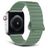 Decoded Traction Loop Silikone Apple Watch Urrem Magnetlås - 49/46/45/44 mm - Sage Leaf