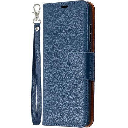 Mobigear Excellent Samsung Galaxy S20 FE Funda tipo libro Cartera - Azul oscuro