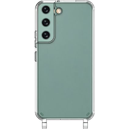 Mobigear Mix & Match Clear Samsung Galaxy S22 Flexible TPU Case with lanyard - Clear