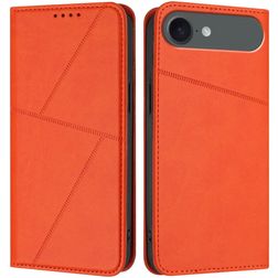 Mobigear Frosted Flip iPhone Air Knížkové pouzdro Peněženka - Oranžová