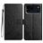 Mobigear Mandala iPhone 18 Pro Max Knížkové pouzdro Peněženka - Černá