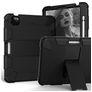 Mobigear ShieldStand iPad Air 4 (2020) Plastica rigida / Silicone Back cover + Portapenna + Supporto - Nero