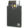 Valenta Card Case Aluminium Card Holder - 7 Cards - Black