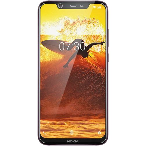 Mobigear Nokia 8.1 Cristal templado Protector de pantalla - Compatible con fundas