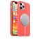 Mobigear Rubber Touch iPhone 12 Pro Silicona MagSafe Carcasa - Rosa