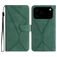 Mobigear Stitch iPhone 17 Pro Max Lompakkokotelo + Setelitasku - Vihreä