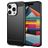 Mobigear Brushed Slim iPhone 15 Pro Flexibel TPU Skal - Svart