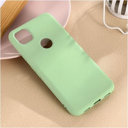 Mobigear Rubber Touch Google Pixel 4a Silicone Back cover - Verde