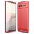 Mobigear Brushed Slim Google Pixel 6 Flexibel TPU Skal - Röd