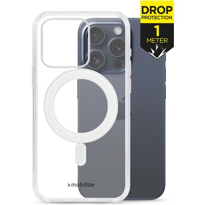 Mobilize Naked Protection Transparente iPhone 13 Pro MagSafe Funda Plástico rígido Carcasa - Transparente