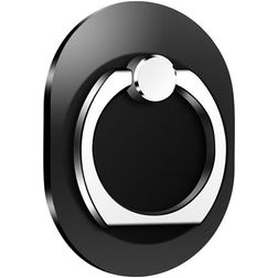 Mobigear Oval Ringholder - Sort Universel