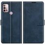 Mobigear Wallet Motorola Moto G30 Wallet case - Blue