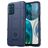 Mobigear Rugged Shield Motorola Moto G42 Fleksibel TPU Bagsidecover Stødsikkert - Blå
