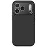 Decoded AntiMicrobial iPhone 18 Pro Silicone MagSafe Back cover - Carbon Black