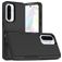 Mobigear Heavy Armor Samsung Galaxy A36 Hårdt Bagsidecover Stødsikkert - Sort