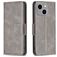 Mobigear Excellent iPhone 15 Plus Funda tipo libro Cartera - Gris