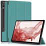 Mobigear Tri-Fold Samsung Galaxy Tab S9 Plus Pungetui + Stylus-holder - Grøn