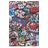 Mobigear Tri-Fold Samsung Galaxy Tab A8 10.5 (2021) Plånboksfodral - Graffiti