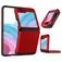 Mobigear Non-slip Armor Samsung Galaxy Z Flip 5 Hårdt Bagsidecover Stødsikkert - Rød