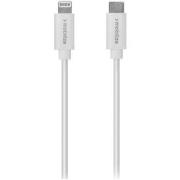 Mobilize USB-C to Apple Lightning Cable MFI 1 m - White