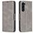 Mobigear Excellent Samsung Galaxy S24 Plus Cover a libro portafoglio - Grigio