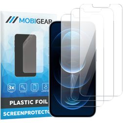 Mobigear iPhone 13 Pro Max Ochrana displeje Fólie - kompatibilní s pouzdry (3 ks)