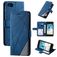 Mobigear Rhombus iPhone 7 Funda tipo libro Cartera - Azul