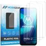 Mobigear Motorola Moto G8 Power Lite Protector de pantalla Film - Compatible con fundas (pack de 3)