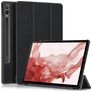 Mobigear Tri-Fold Samsung Galaxy Tab S9 Plus Funda tipo libro + Portalápices - Negro