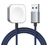 Mobigear USB-A Magnetic Ładowarka sieciowa Apple Watch 1 m 3W 0,6A - Niebieski