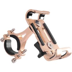 Mobigear Alloy Fixing Phone Bike / Motor Mount Handlebar Mount Clamp Universal - Gold