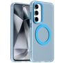 Mobigear Shockproof Samsung Galaxy S24 FE MagSafe Plástico rígido Capa traseira - Azul