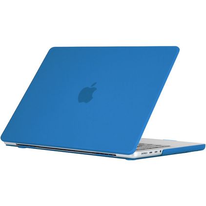 Mobigear Matte MacBook Pro 14 tuuman (2021-2026) Kova MacBook-suojakuori - Tummansininen - Malli A2442 / A2779 / A2918 / A2992 / A3401 / A3112 / A3434 / A3427 / A3426