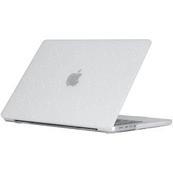 Mobigear Sparkle MacBook Pro 16 tuuman (2021-2026) Kova MacBook-suojakuori - Läpinäkyvä - Malli A2485 / A2780 / A2991 / A3186 / A3428 / A3429