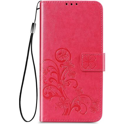 Mobigear Clover Samsung Galaxy S20 FE Etui z klapką typu portfel - Magenta