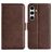 Mobigear Slim Magnet Samsung Galaxy S24 FE Funda tipo libro Cartera - Marrón